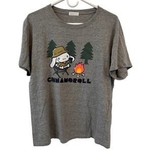 Official Licensed Sanrio Japan Cinnamoroll Outdoor Campfire Shirt